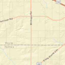 Calamoutier Ohio Street Map