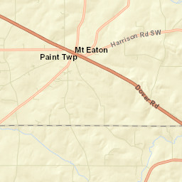 Mount Eaton Ohio Street Map