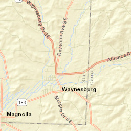 Goodland Acres Ohio Street Map