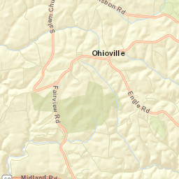 Ohioville Street Map