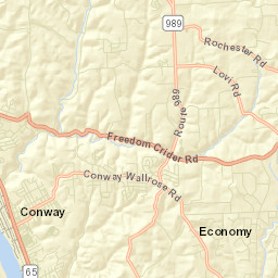 Conway Street Map