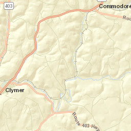 Clymer Street Map