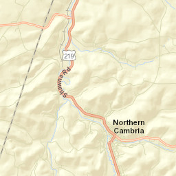 Barnesboro Street Map
