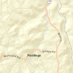 Hastings Street Map