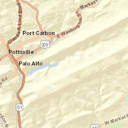 Palo Alto Street Map