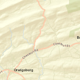 Orwigsburg Street Map