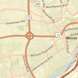 Palmer Heights Street Map