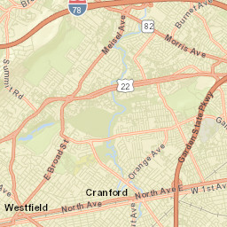 Kenilworth Street Map