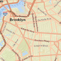 Williamsburg Houses New York Street Map