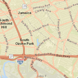 Springfield Gardens New York Street Map