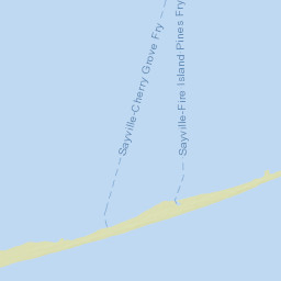 Fire Island Pines New York Street Map