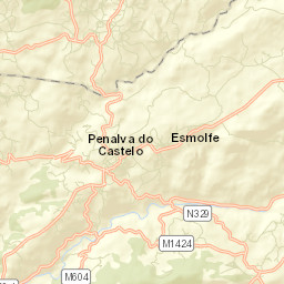 Penalva do Castelo Street Map