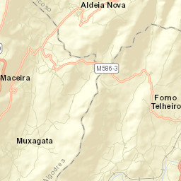 Forno Telheiro Street Map