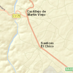 Saelices el Chico Street Map