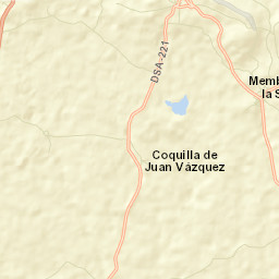 Membribe de la Sierra Street Map