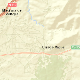 Mediana de Voltoya Street Map