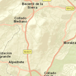Alpedrete Street Map