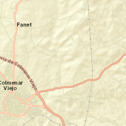 Colmenar Viejo Street Map