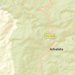 Arbeteta Street Map