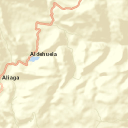 Provincia de Teruel Street Map