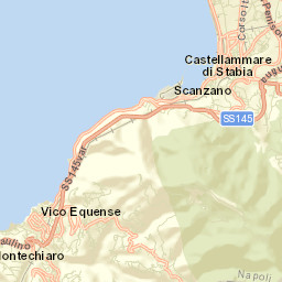 Vico Equense Street Map