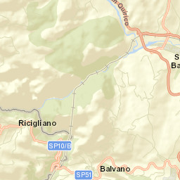 Balvano Street Map