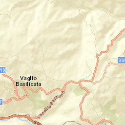 Vaglio Basilicata Street Map