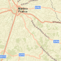 Martina Franca Street Map