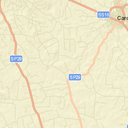 Carovigno Street Map