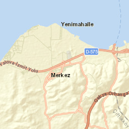 Taşköprü Street Map