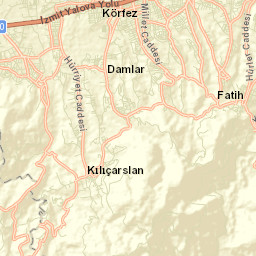 Bahçecik Street Map