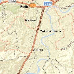Arifiye Street Map