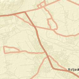 Xo‘jaobod Street Map