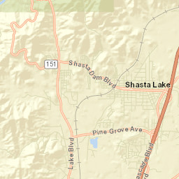 Silverthorn California Street Map