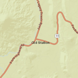 Old Station California Street Map