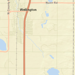 7780-7806 North County Road 9, Wellington Street Map