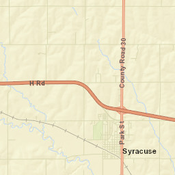 Syracuse Street Map