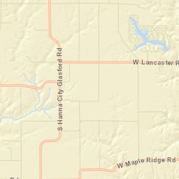 Lake Camelot Street Map