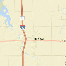 Hudson Street Map