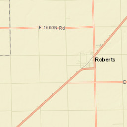 Ford County Street Map