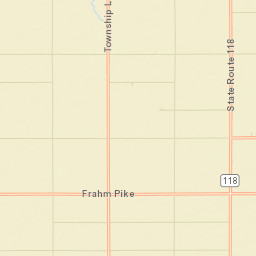 Shively Ohio Street Map