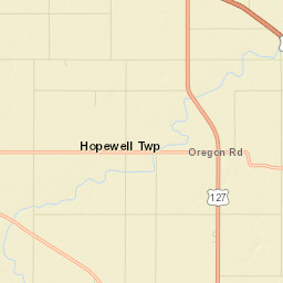 Tama Ohio Street Map