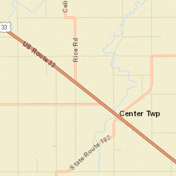 Neptune Ohio Street Map