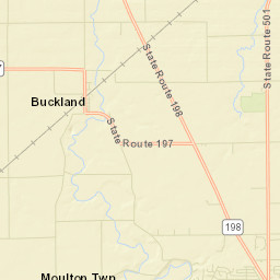 18351-18397 South Wapakoneta Road Street Map