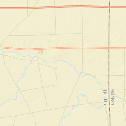 Hepburn Ohio Street Map