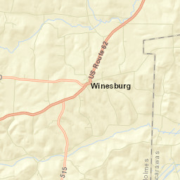 Winesburg Ohio Street Map