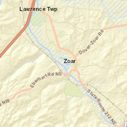 Wilkshire Hills Ohio Street Map