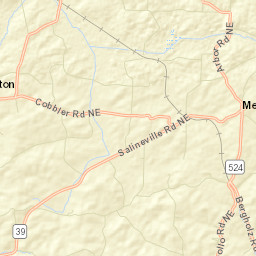 Mechanicstown Ohio Street Map