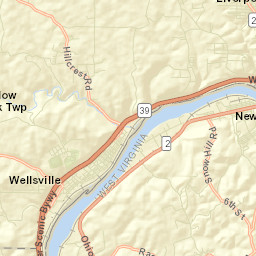 Walkers Ohio Street Map