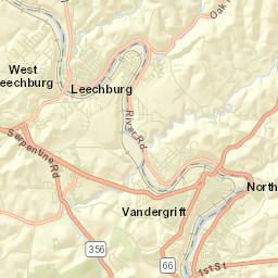North Apollo Street Map